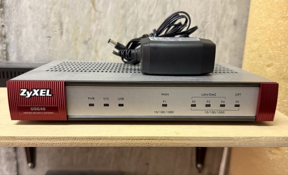 Zyxel Firewall: ZyWALL USG40 – Gebraucht aus Wohlen AG von VerkaufAargau