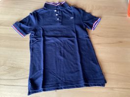 Polo-Shirt kurzarm, blau, Gr. 146/152, We