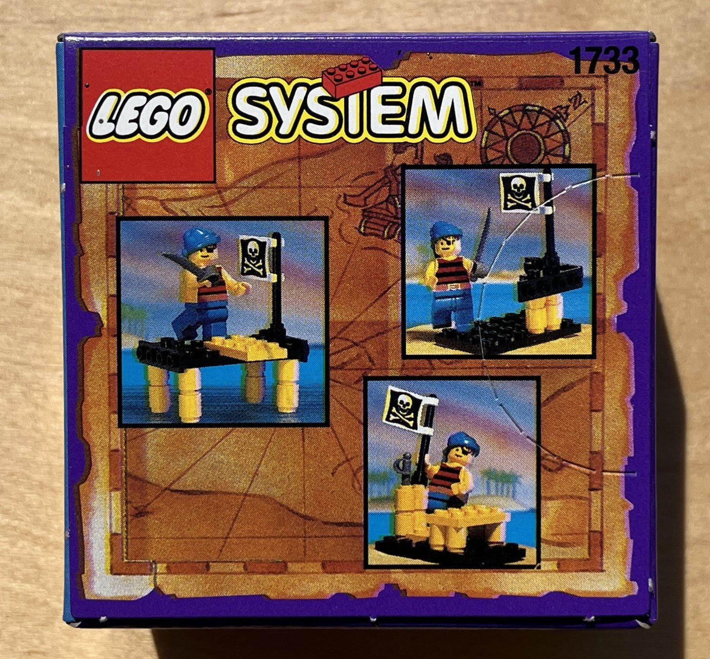 Lego Baukästen: LEGO System 1733 Shipwrecked Pirate Neu & Sealed – Neu und originalverpackt aus Dornach von Deco89 1