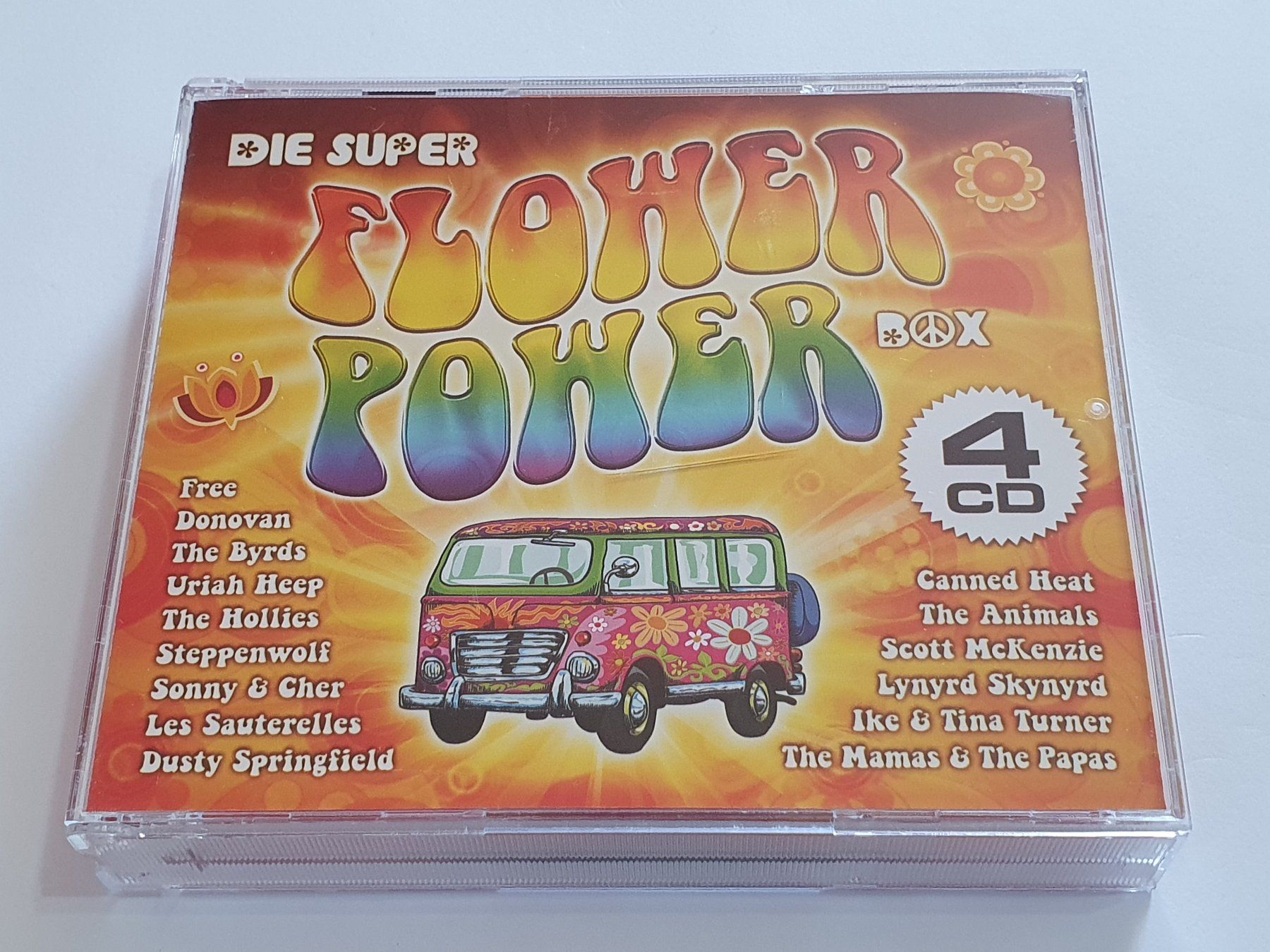 CD: Die Super Flower Power Box | 4 CD – Usato da Dietlikon venduto da Skylab007