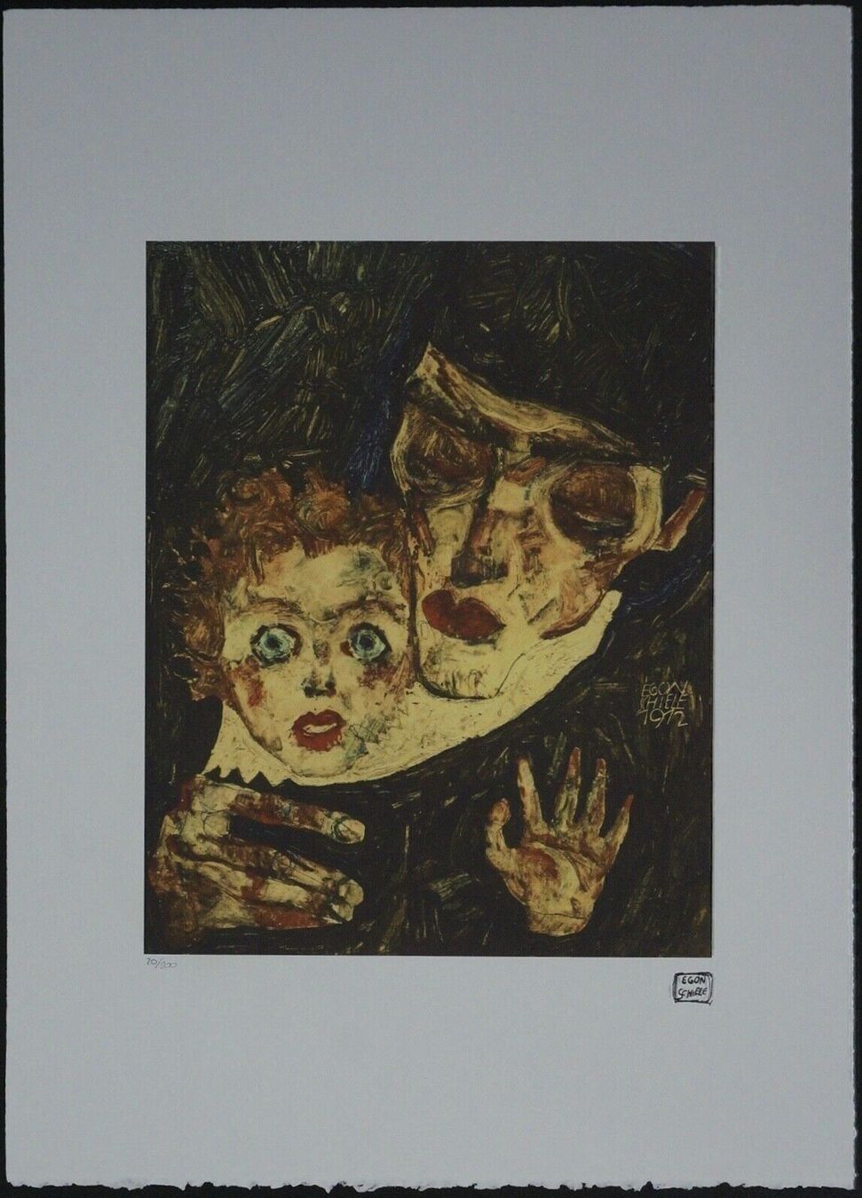 Foto & Immagini: EGON SCHIELE     HANDNUMMERIERT DRUCKSIGNIERT – Usato da Gersau venduto da kunst-online