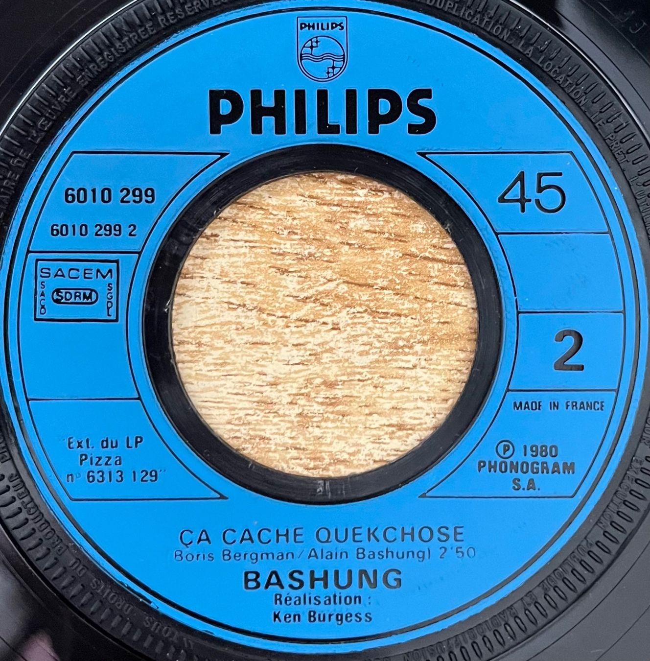 Dischi in vinile: BASHUNG - VERTIGE DE L'AMOUR – Usato da Bussigny venduto da vinyl-pas-cher 3