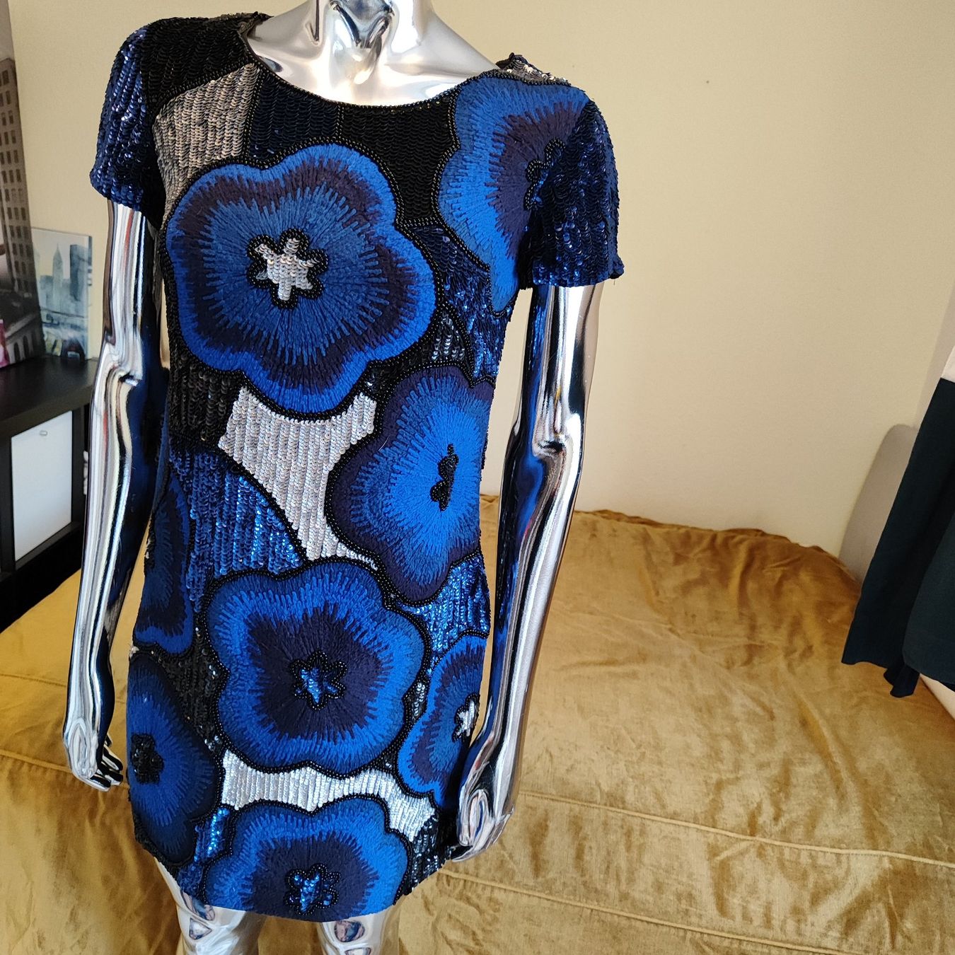 Kleider: Traum Paietten Kleid GR 36 – Neu (gemäss Beschreibung) aus Langnau am Albis von Judithsebi 4
