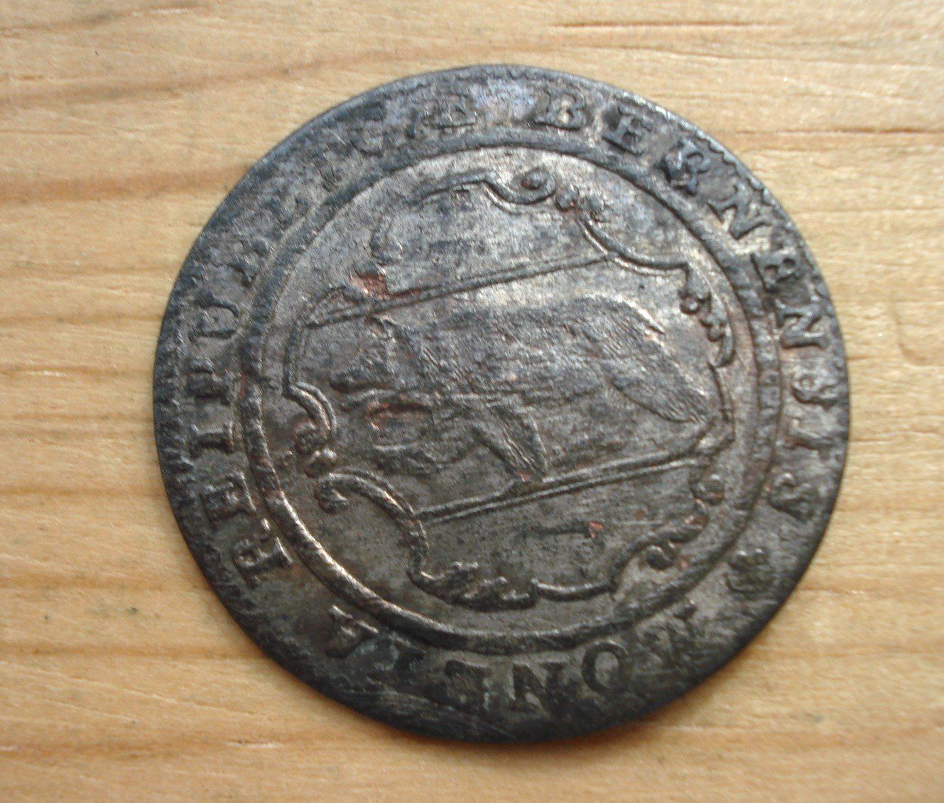 Alle Münzen: (D3) Bern Halbbatzen 1777 – Gebraucht aus Erlach von Net-Coins