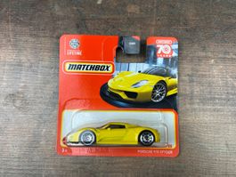 Matchbox Auto 70Year edition PORSCHE 918 SPYDER /100