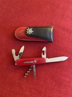 Swissair Taschenmesser mit Lederetui