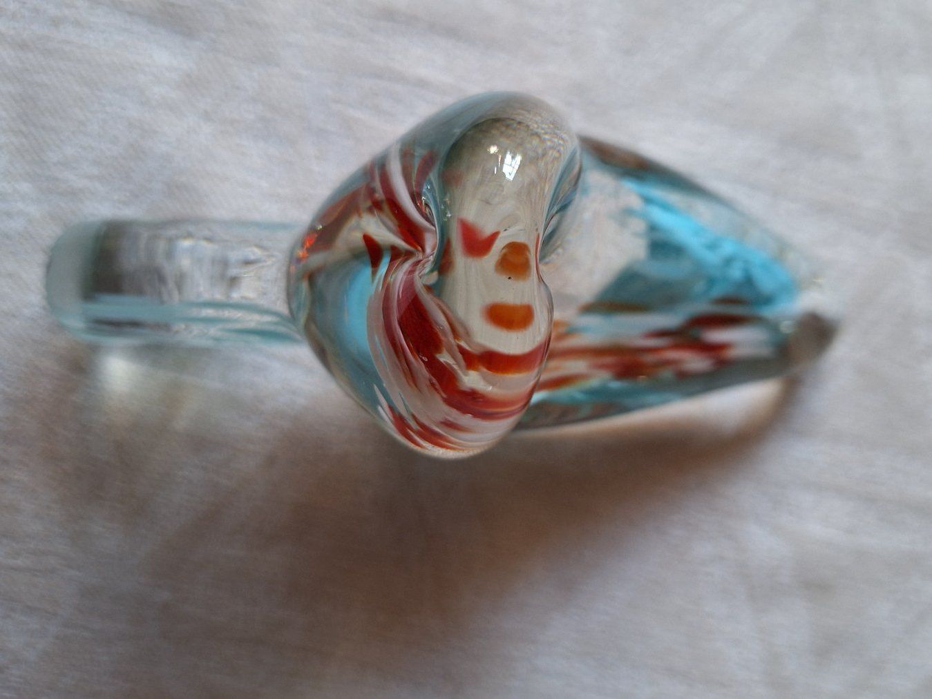Murano Apribottiglie & Tappi per chiusura: Flaschenverschluss  Murano - Glas Vogelform – Usato da Dornach venduto da majo8689 1
