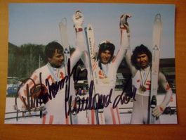 PETER WIRNSBERGER / LEONARD (AUT) SKISTAR  HANDSIGNIERT !