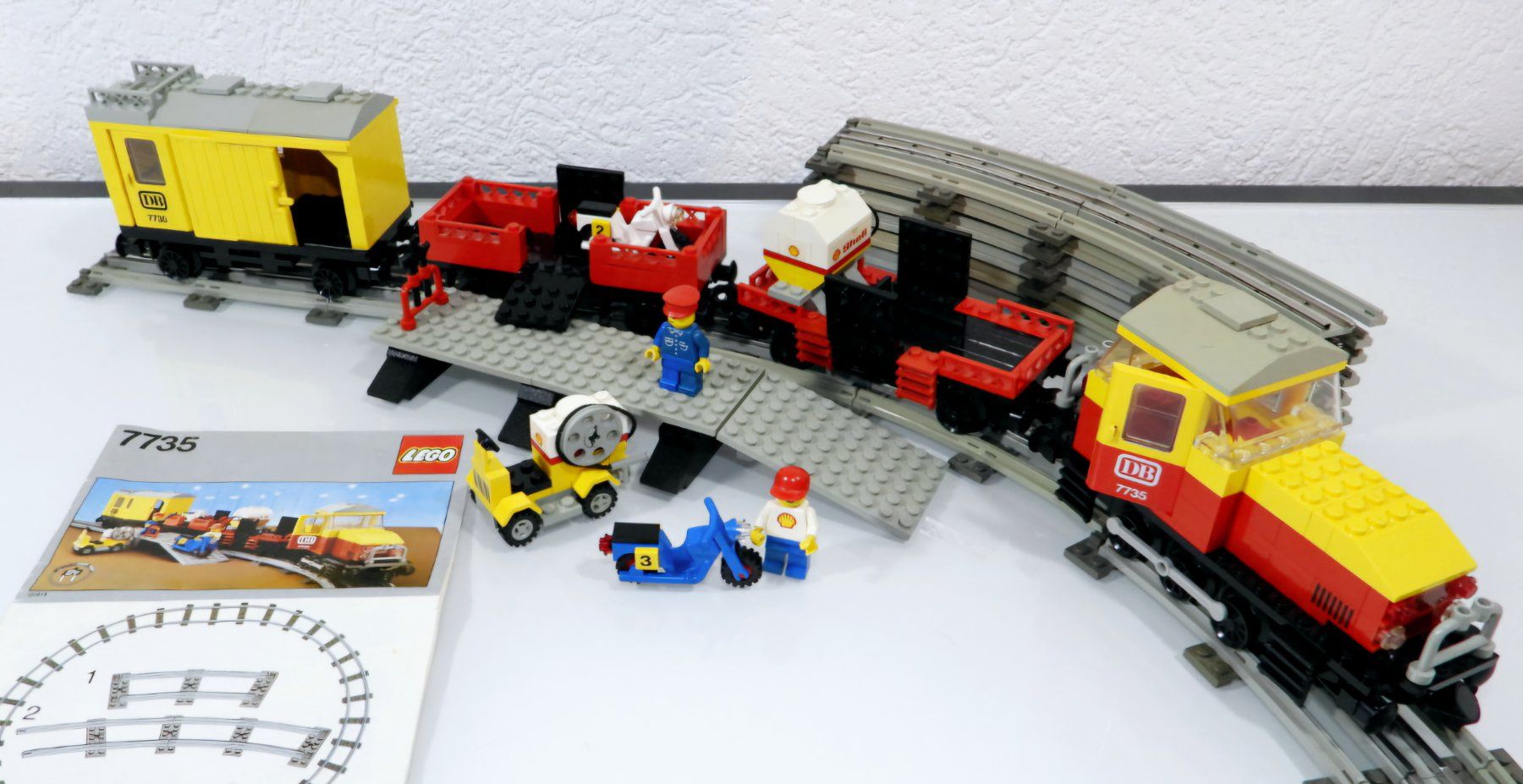 Lego Kit di costruzioni: LEGO 12V EISENBAHN 7735 GÜTERZUG SET – Usato da Turbenthal venduto da Ddanuh 5