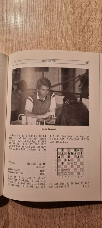 Schachbuch Olympiade Thessaloniki 1984 3