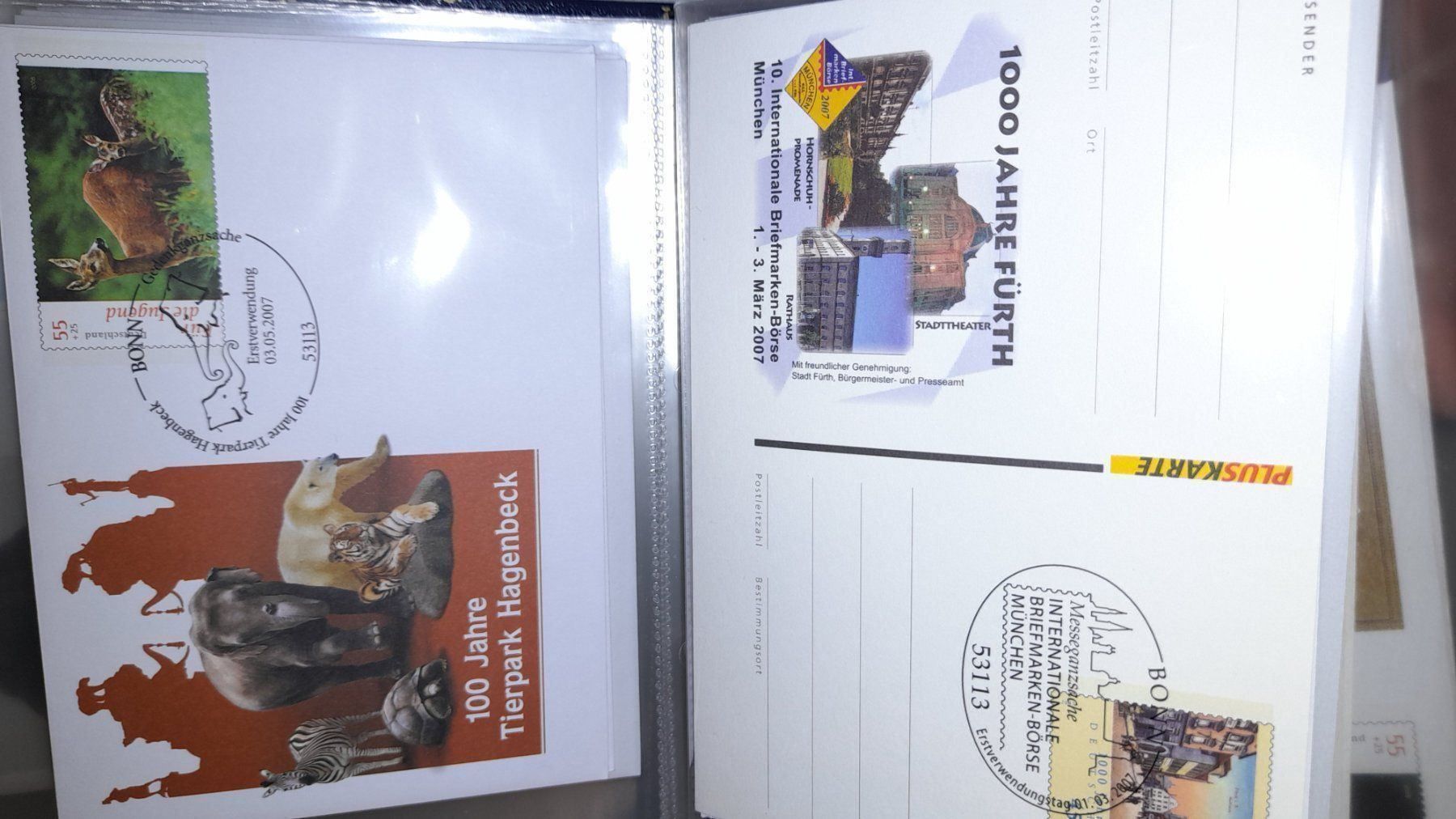 Alle Briefmarken: Ganzsachen Deutschland – Gebraucht aus Balgach von SIMEON27 1