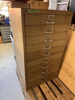 Aktenschrank Vidmar Stahl 10 Schubladen 135x76x70 cm gebrauc