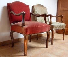 Paar Sessel Louis 15 original paire de fauteuils Louis 15