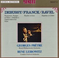 Georges Pretre, Rene Leibowitz play Cesar Franck, Ravel &
