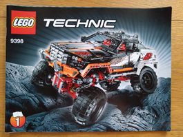 Lego Technic 9398 Offroader (Jeep/Auto) / zerlegt + sortiert