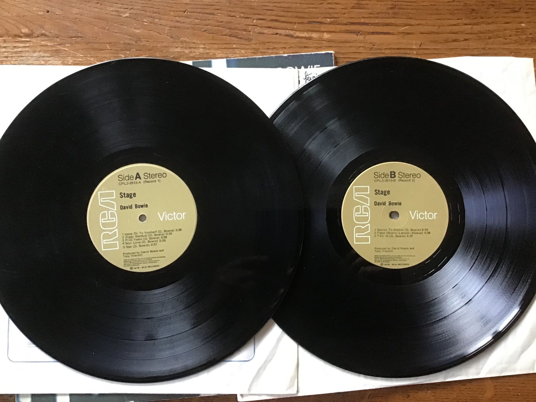 Dischi in vinile: 2 LP David Bowie « Stage » – Usato da Fully venduto da Ruby97 4