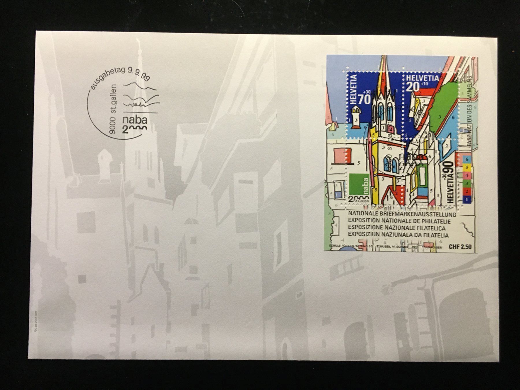 Tutti i francobolli: 2000 / Naba 2000 Block / FDC – Nuovo (secondo la descrizione) da Grand-Lancy venduto da Dany1973