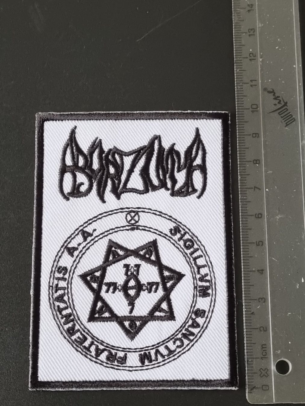 Patches: Burzum - Early Logo, Black Metal – Gebraucht aus Winterthur von Belzarek 1