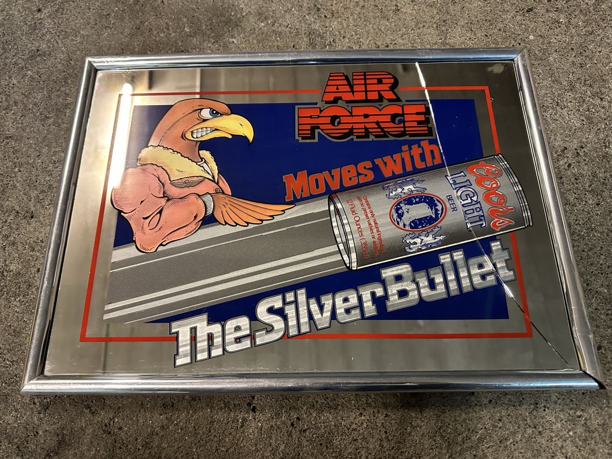 Foto & Immagini: Air force the silver bullet spiegelbild – Usato da Reinach AG venduto da rares75