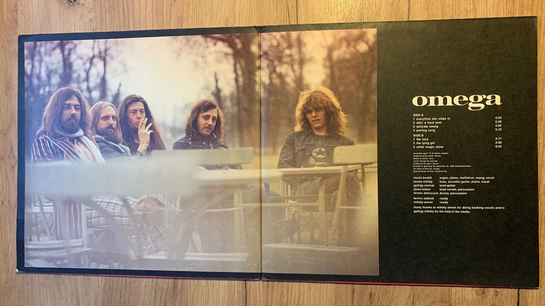 Dischi in vinile: OMEGA - OMEGA...OG GER 1973...VG+/VG+ – Usato da Gals venduto da Diskopatshop 2