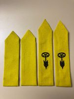 2 Paare Ärmelpatten Leichte Truppen - Schweizer Armee