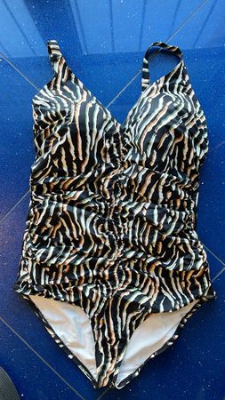 Badeanzug mit Zebra-Muster