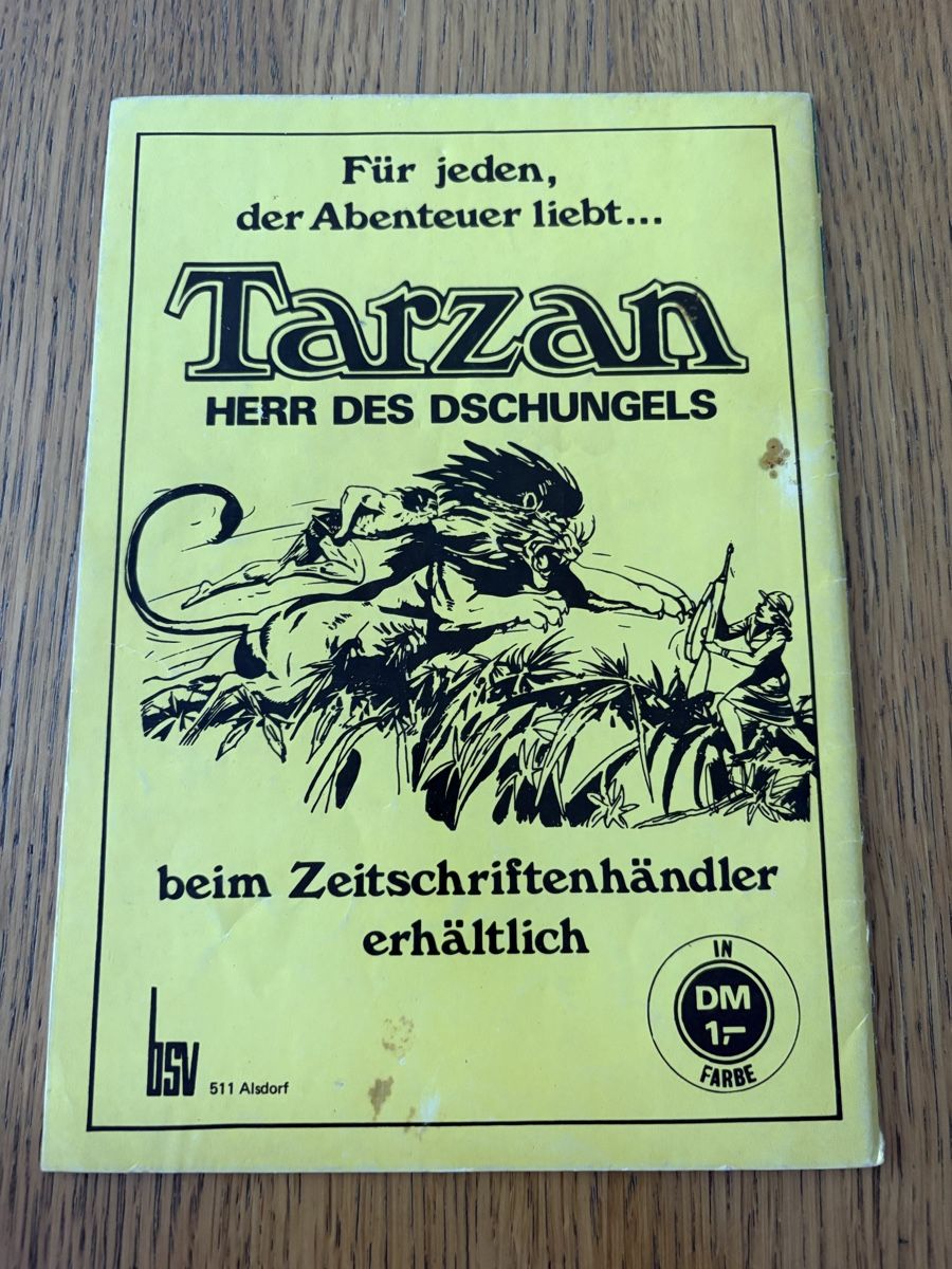 Fumetti: Horror BSV nummer 2 !!!! Sehr selten! – Usato da Wangen b. Dübendorf venduto da Antiz1210 2