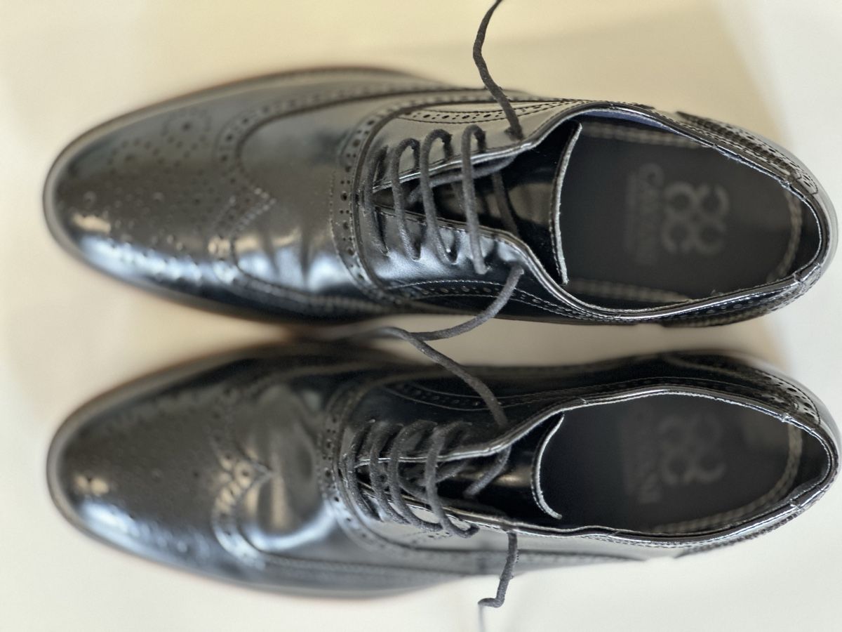 Scarpe da uomo: Herren Schnürschuhe schwarz Grösse 9 – Usato da Lostorf venduto da Rebuli 3