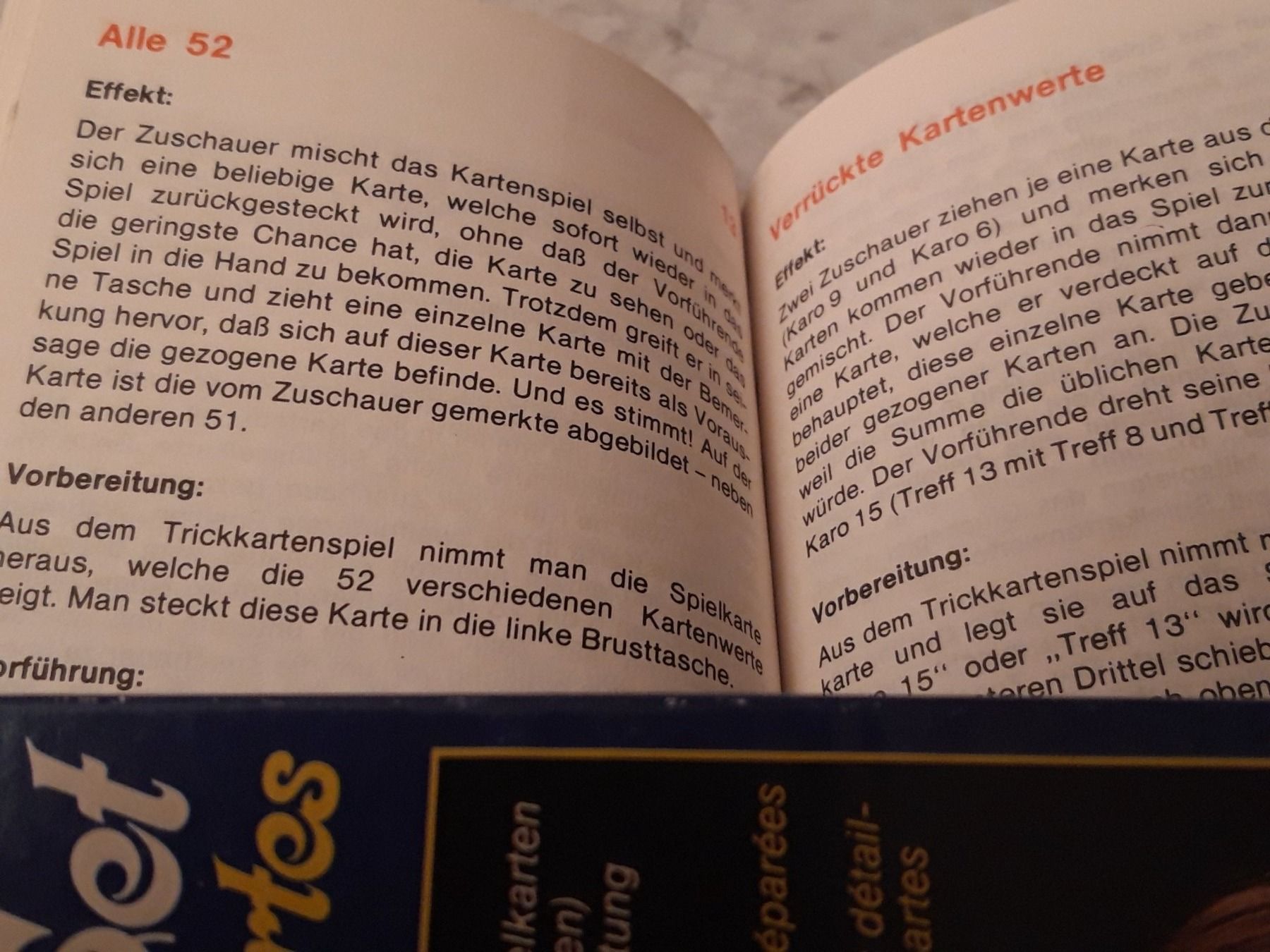 Jeux: Magie Trickkarten-Set, Magic Christian – D'occasion à Uster par Sonnenblume212 3