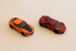 Hot Wheels Premium-Fast&Furious Supra MK5 & Lykan Hypersport