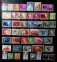 DANEMARK TIMBRES OBLITÉRÉS 1962-1970 + GROENLAND /U924