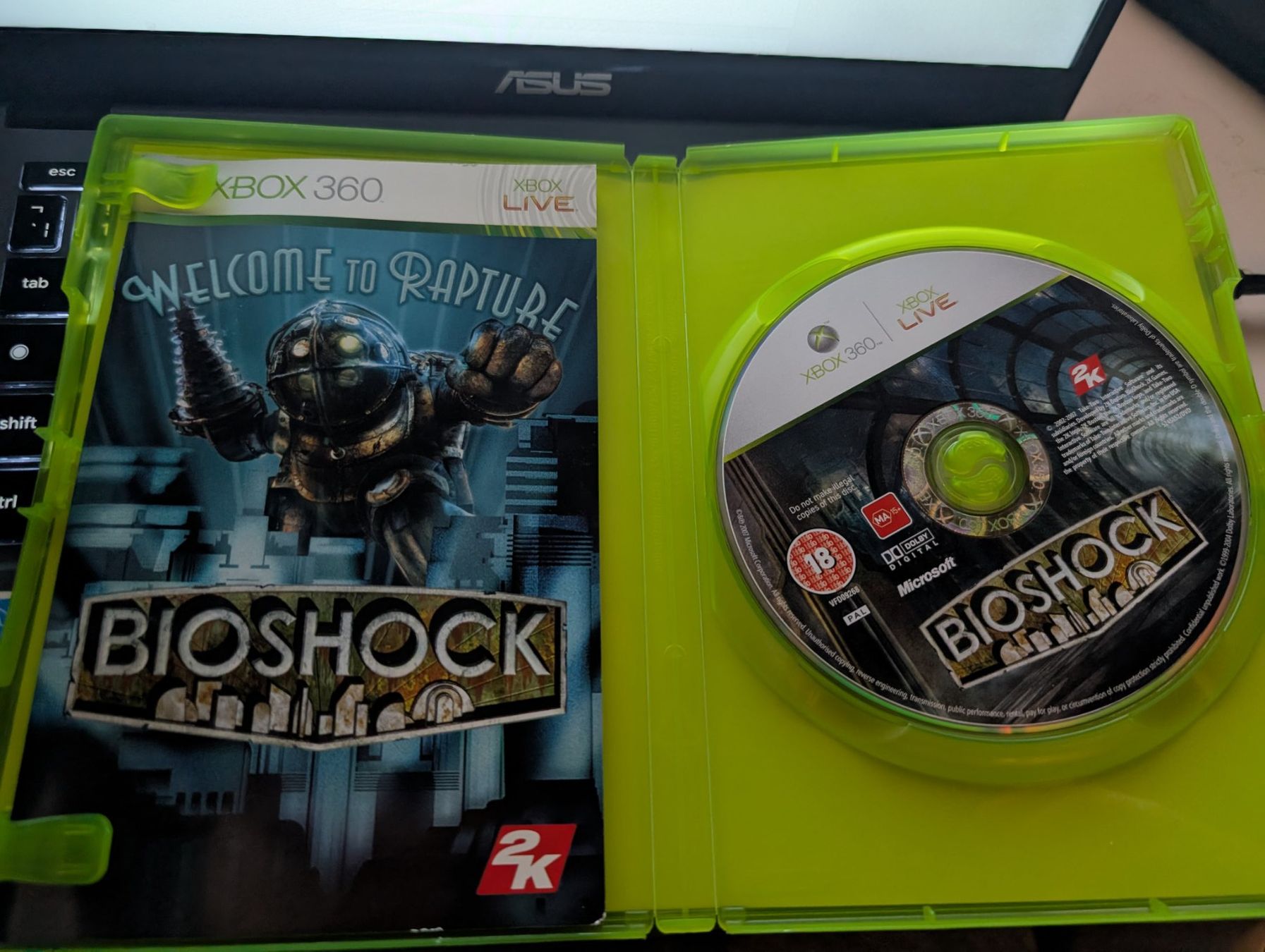 Microsoft Giochi: Bioshock Xbox 360 Game CIB – Usato da Hünenberg See venduto da SpecialEditionGaming