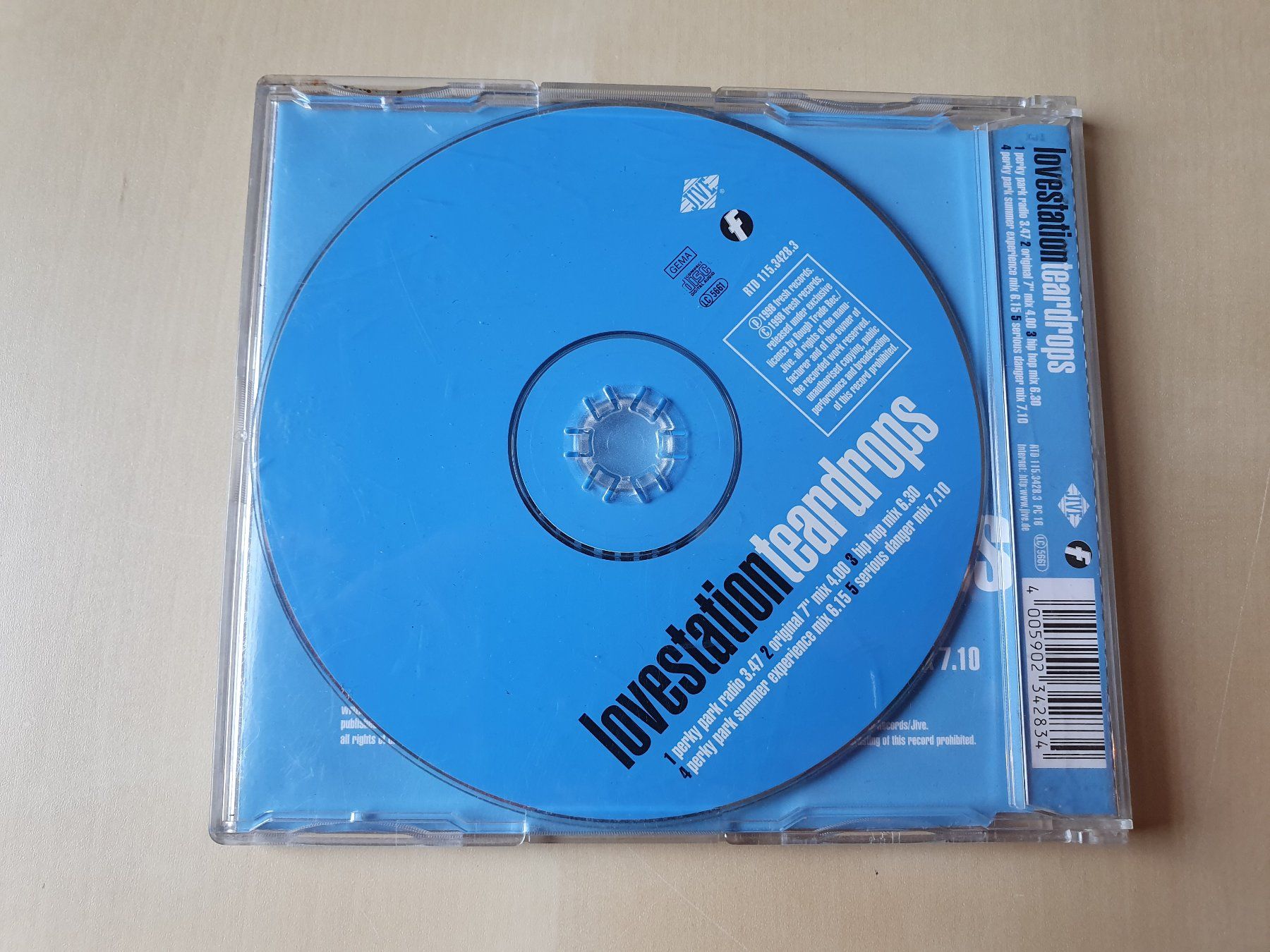 CDs: Lovestation Teardrops – D'occasion à Stansstad par collectorsshop 1