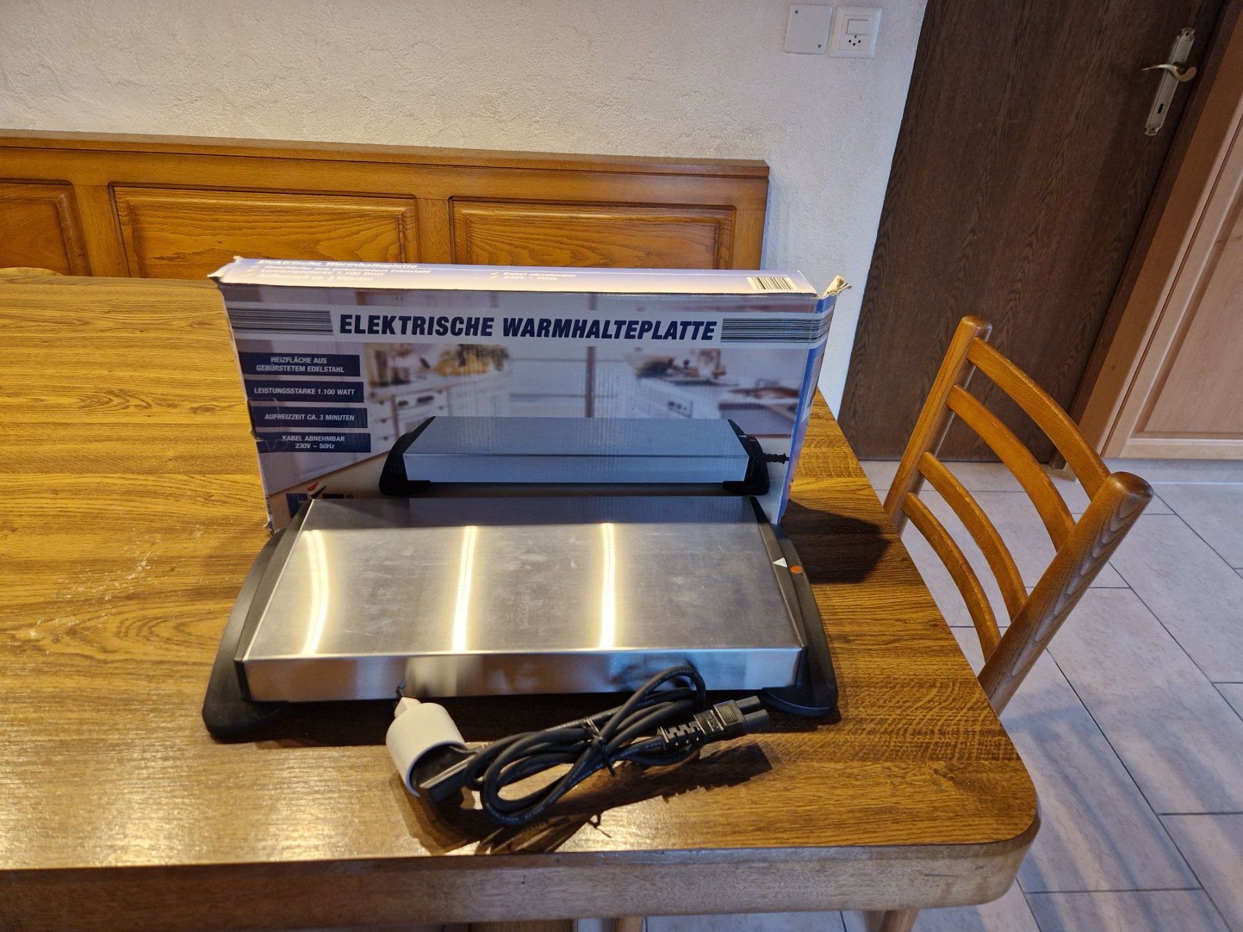 Elettrodomestici da cucina: Elektrische Warmhalteplatte 250W – Usato da Benken SG venduto da Fendt103S