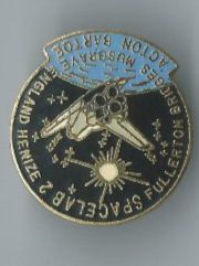Placchette & Badge: Space Shuttle Mission SL-2 Pin – Usato da Zürich venduto da t24_de