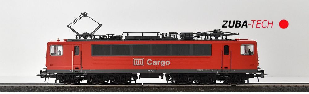 Roco 62436 E-Lok BR 155 DB Cargo H0 GS Analog mit OVP (Gebraucht) in St ...