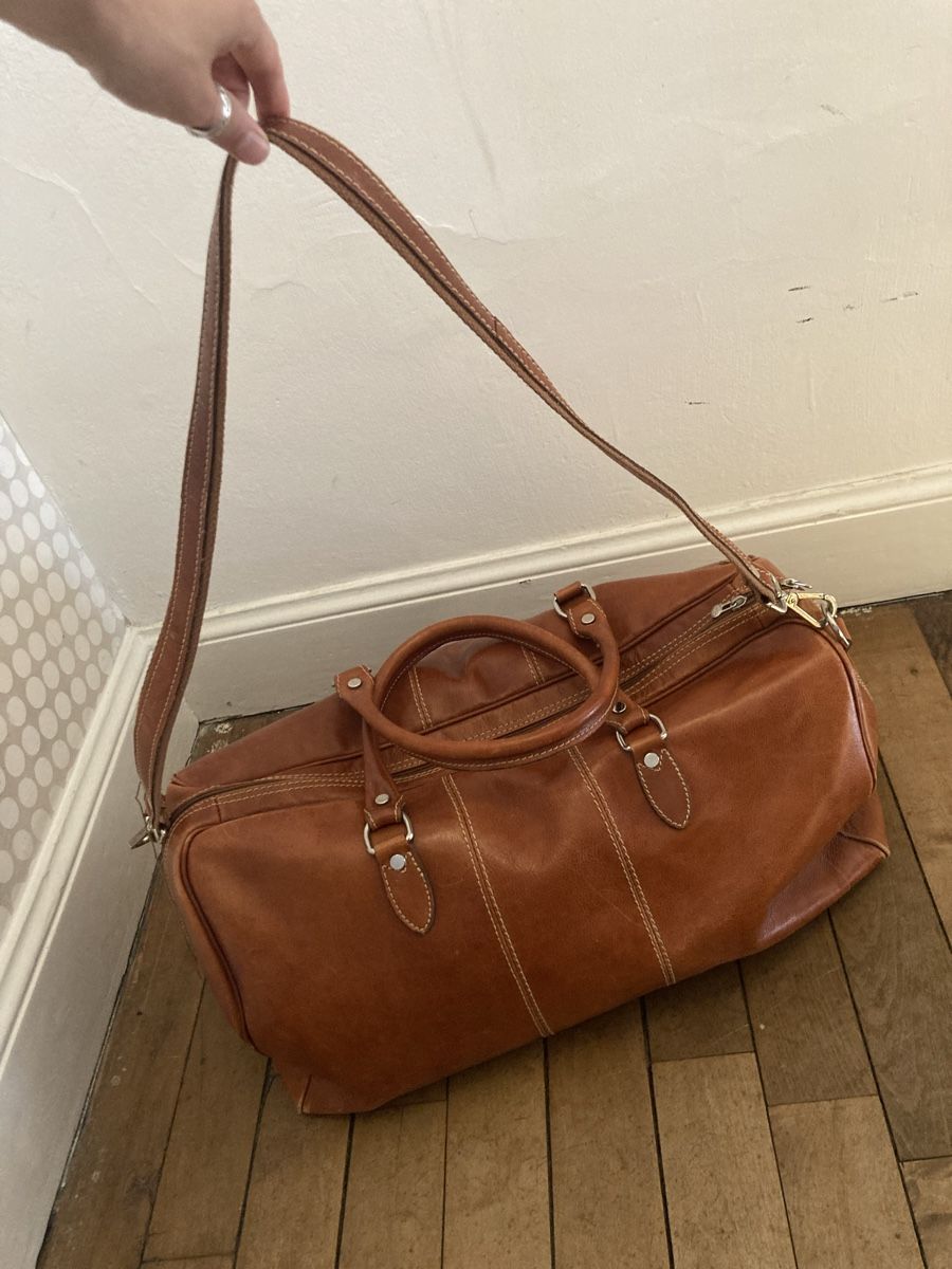 Borse: Weekender / Reise Ledertasche – Usato da Basel venduto da fischstaeblii 1