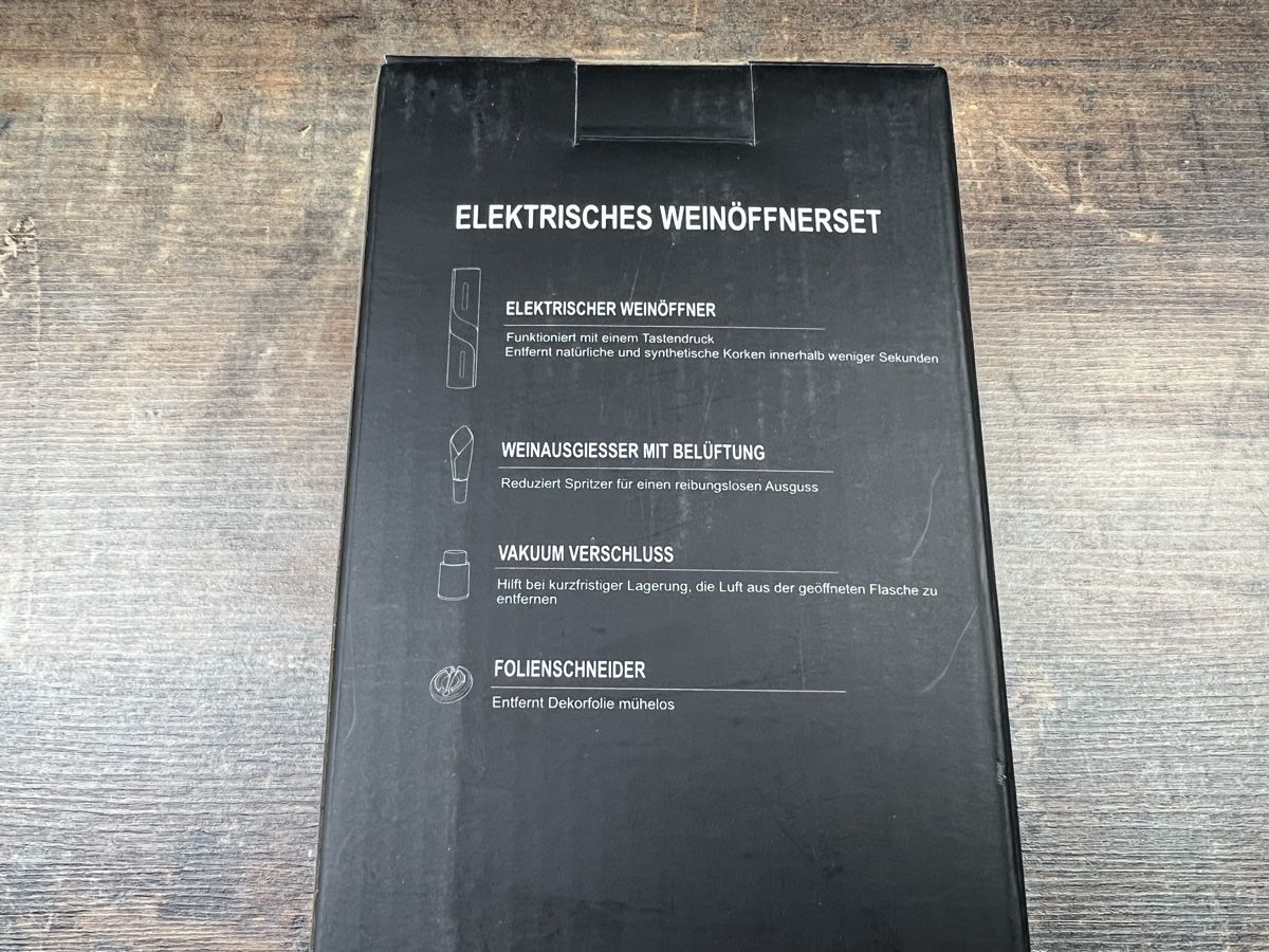 Elettrodomestici da cucina: Elektrisches Weinöffner Set Neu – Nuovo (secondo la descrizione) da Hallau venduto da R.R.91 2