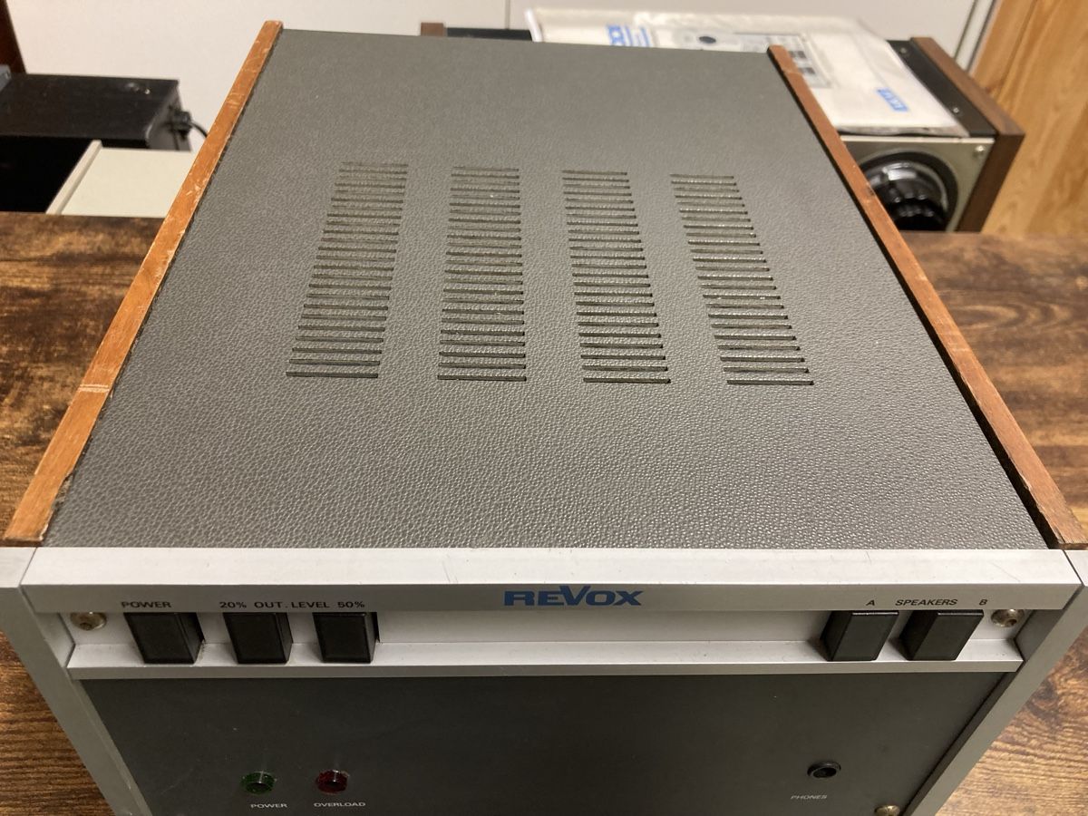 Revox Verstärker: Revox A722 Endstufe – Defekt aus Lenzburg von HanspeterT 2