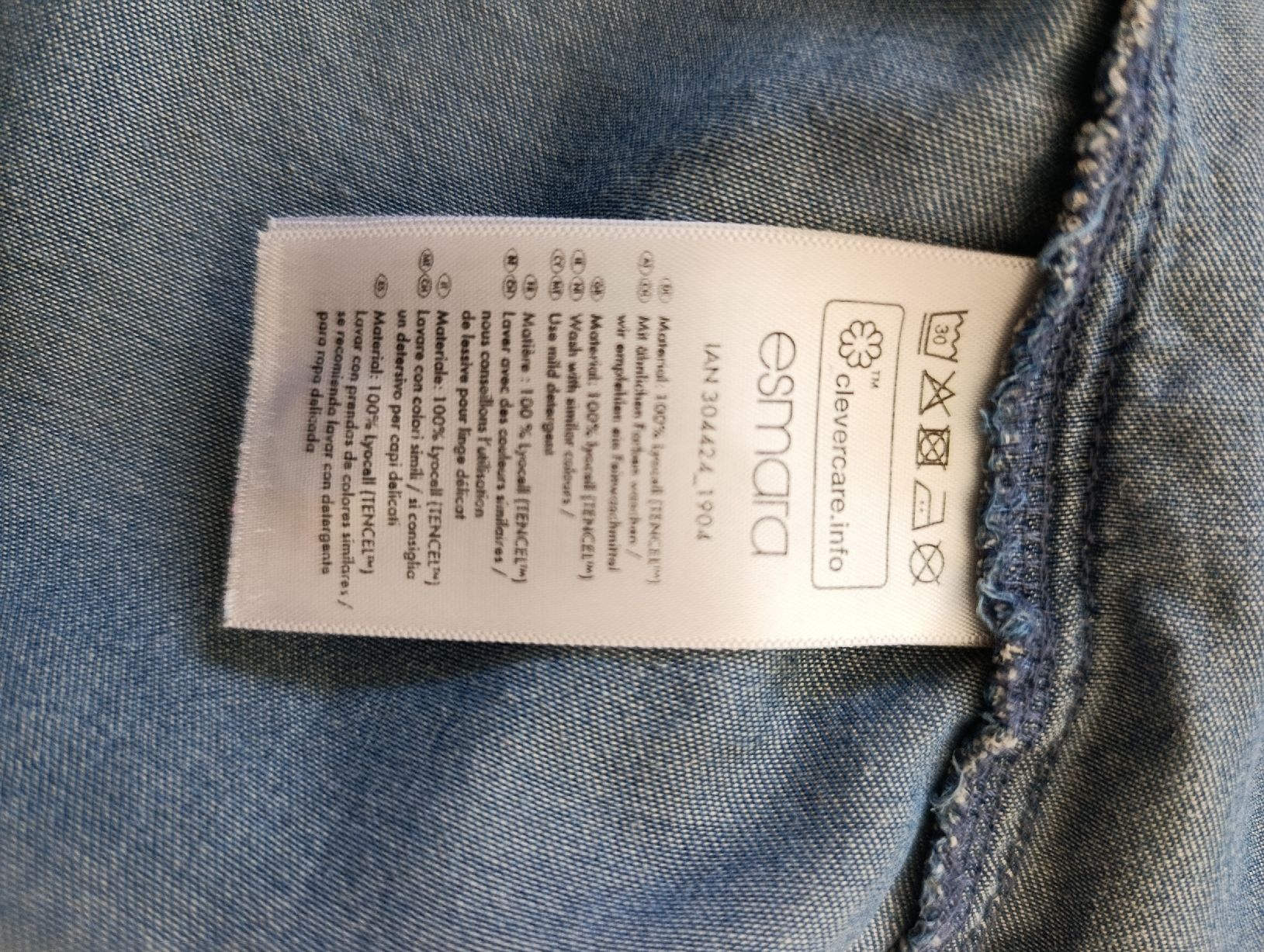 Vestiti: ROBE JEAN ESMARA 34 – Usato da Sierre venduto da shirley04 4