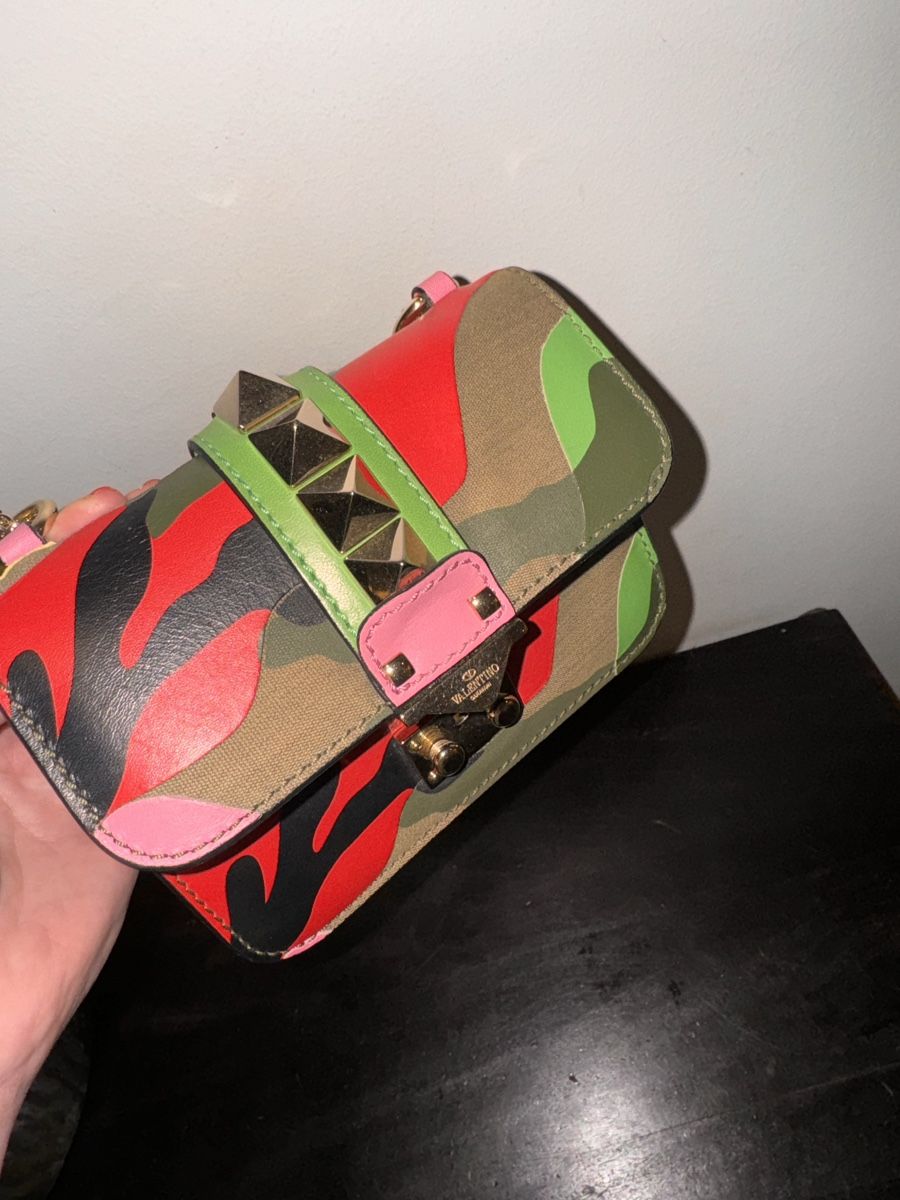 Taschen für Damen: Valentino Rockstud Camouflage Tasche Limited Ed. – Gebraucht aus Regensdorf von mery26 9