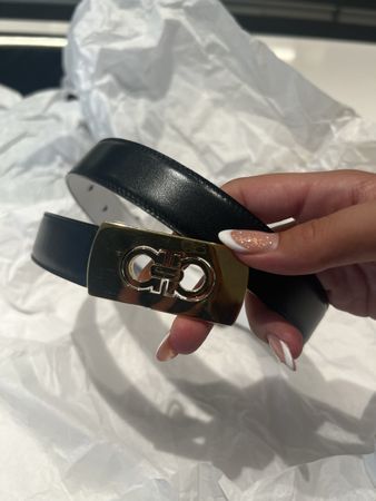 Neuwertiger Ferragamo Taillen Gürtel
