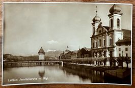 AK: LUZERN - Jesuitenkirche... Schön !