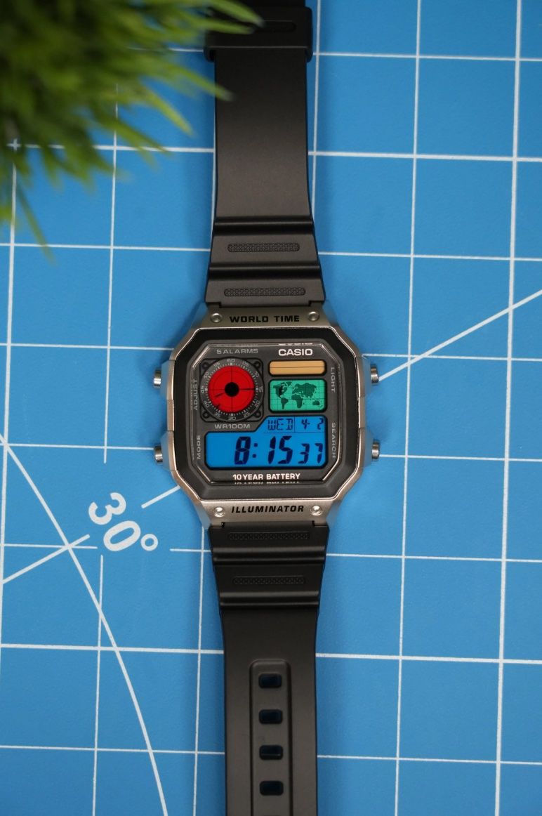 Casio Uhren: Casio Rainbow Custom Mod | 10j. Batterie – Neu und originalverpackt aus Luzern von Vi-Print