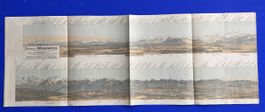 Panorama Aussicht Weissenstein Litho 1904 Jura Solothurn