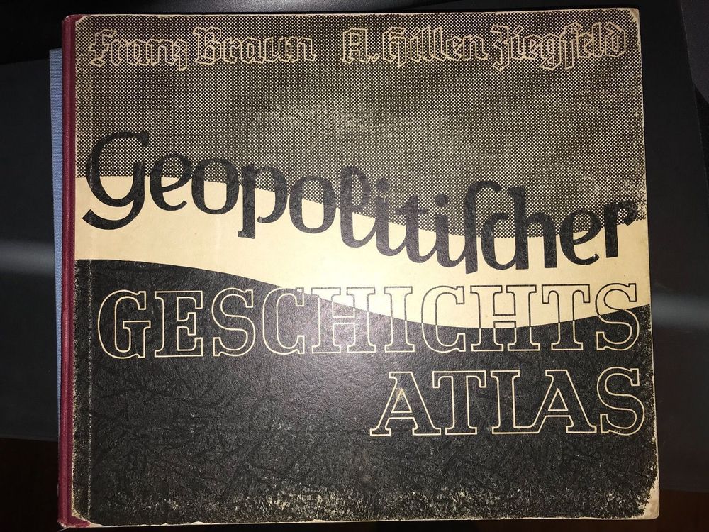 Atlas Geopolitik 1934 (Gebraucht) in Sins für CHF 30 – mit Lieferung ...