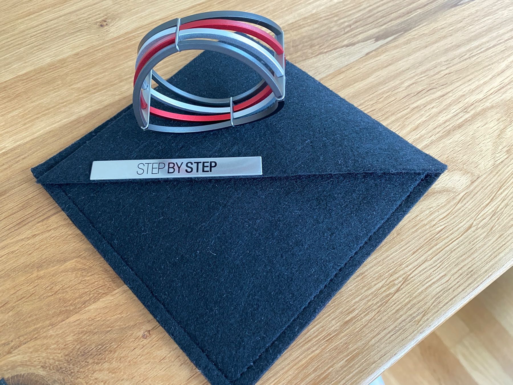 Bracciali & Braccialetti: Schweizer Design Armreif Step by Step - nie getragen – Nuovo (secondo la descrizione) da Dübendorf venduto da Mari90 3