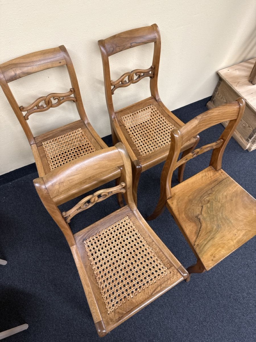Sedie: 4 Biedermeier Stühle – Usato da Gossau SG venduto da Liq-Gossau 1