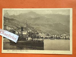 1910 5170. Montreux et Hôtel de Caux