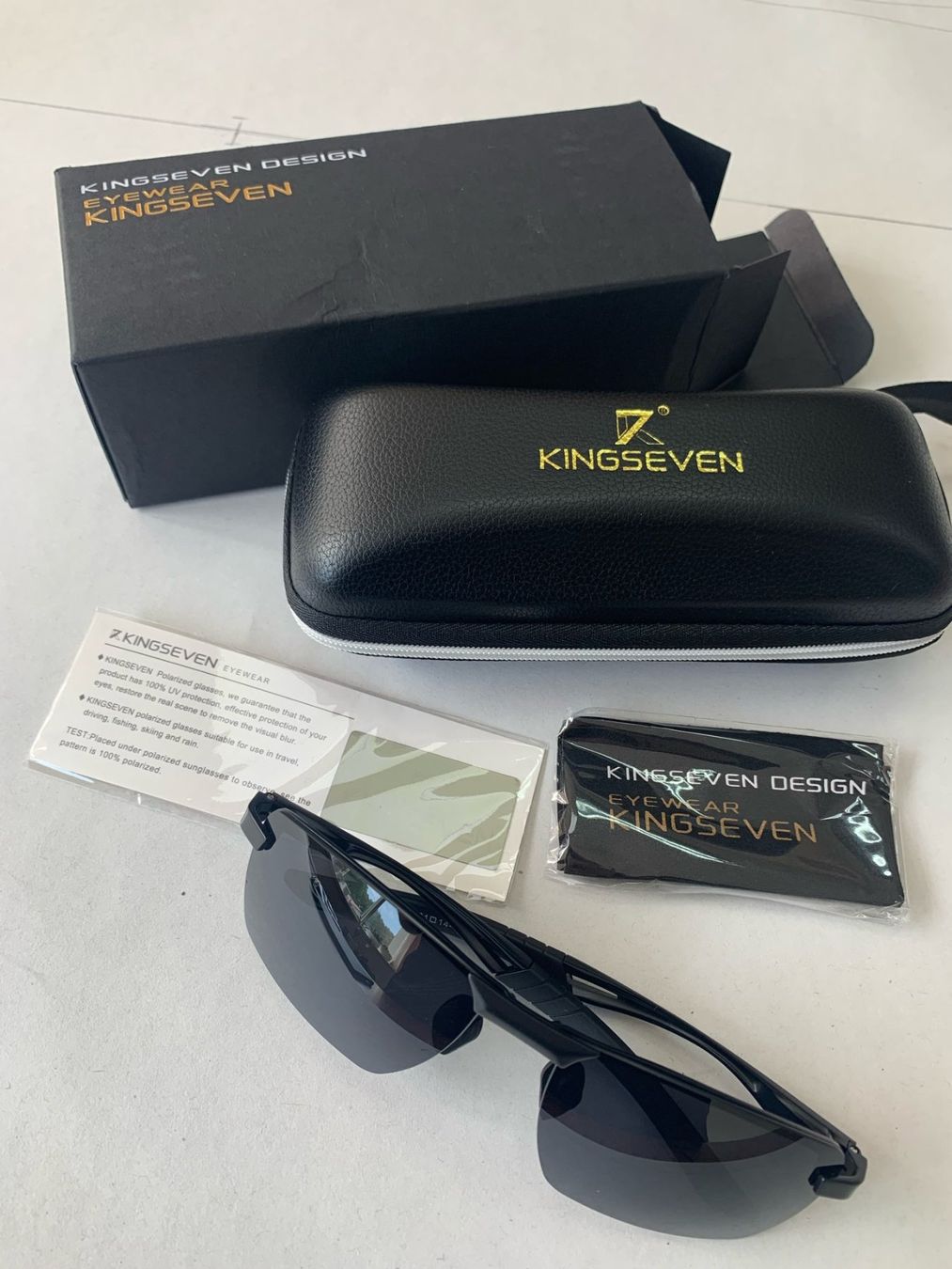 Brillen & Gläser: Neue Kingseven Sonnenbrille – Neu und originalverpackt aus Suhr von sjay.Cv 6